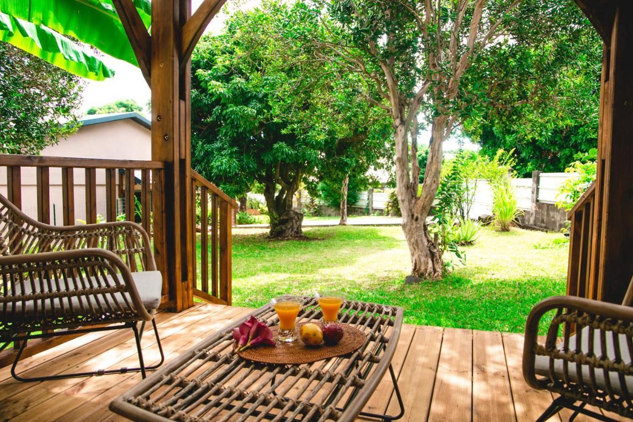Villa Le Colonial Zen - T4 A 5 Mn Aeroport Sainte-Marie Zewnętrze zdjęcie