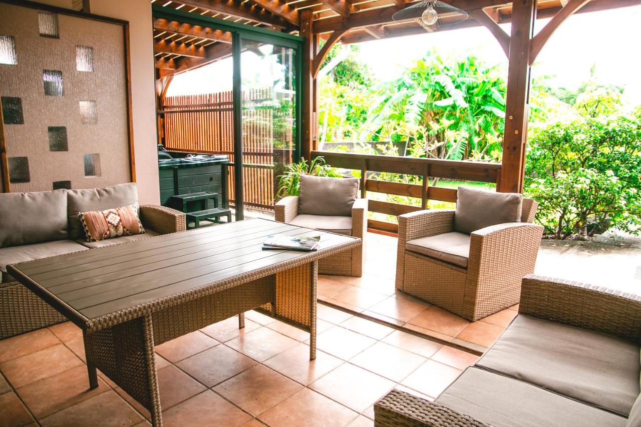 Villa Le Colonial Zen - T4 A 5 Mn Aeroport Sainte-Marie Zewnętrze zdjęcie