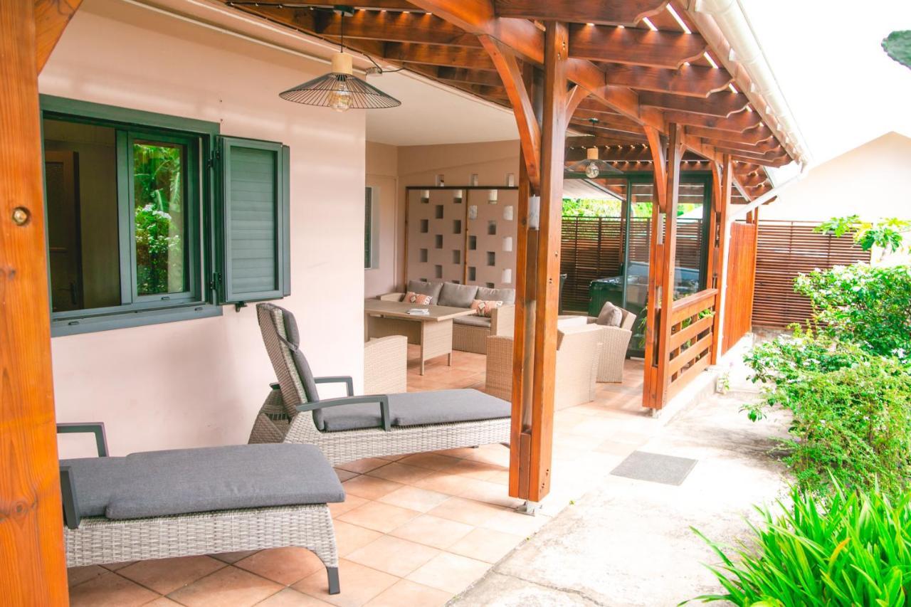 Villa Le Colonial Zen - T4 A 5 Mn Aeroport Sainte-Marie Zewnętrze zdjęcie