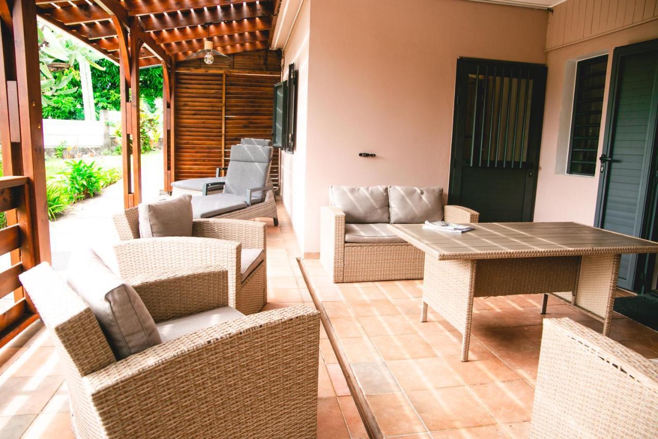 Villa Le Colonial Zen - T4 A 5 Mn Aeroport Sainte-Marie Zewnętrze zdjęcie