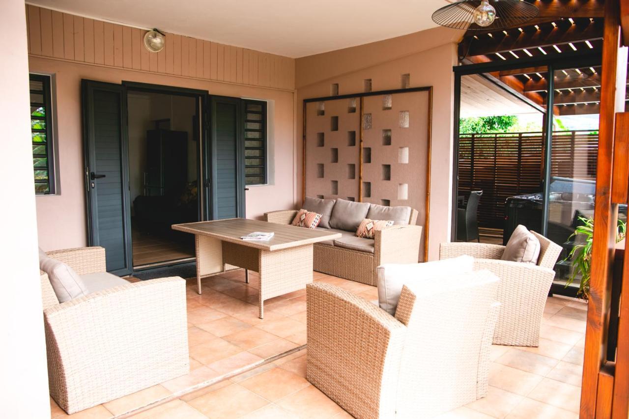 Villa Le Colonial Zen - T4 A 5 Mn Aeroport Sainte-Marie Zewnętrze zdjęcie